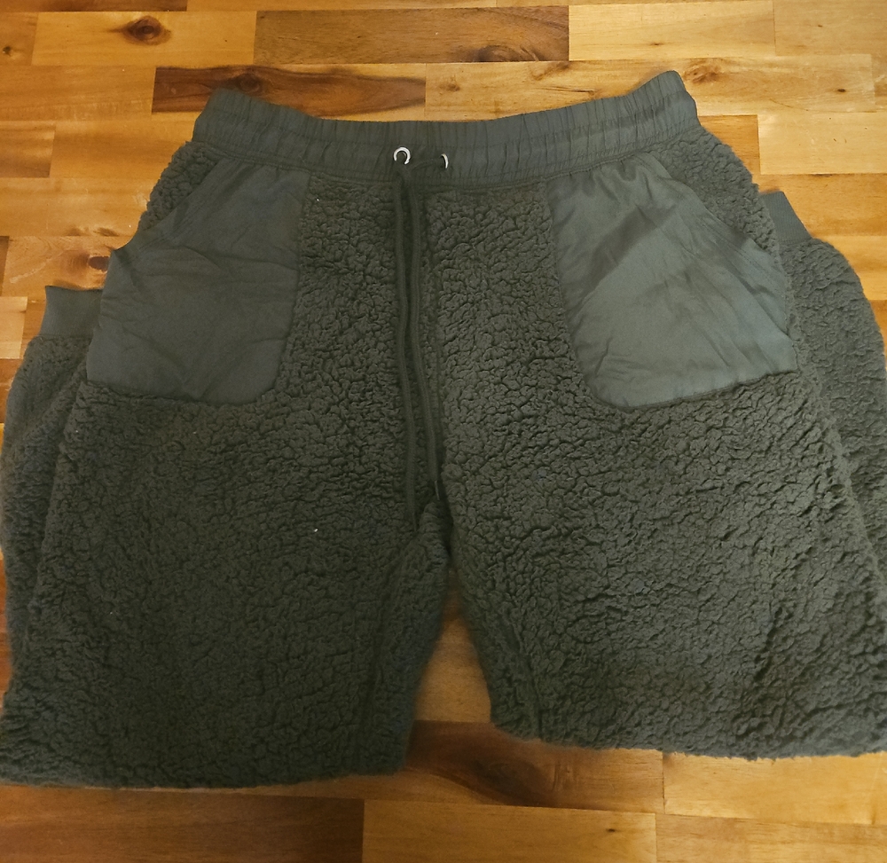 Women's Fleece Pants - Dark Green